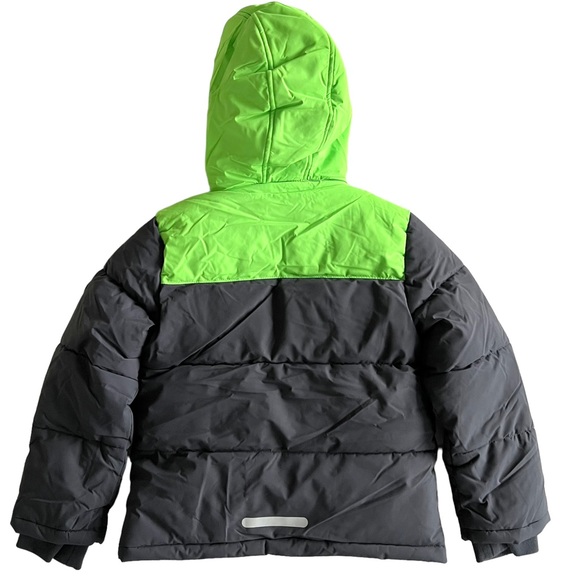 NWT Member's Mark Boys Puffer Gray Color Block Size 8 - Picture 12 of 15